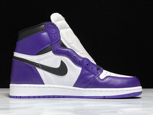Rep Onekick 555088-500 Purple High OG Jordan Air 1 Court 0712